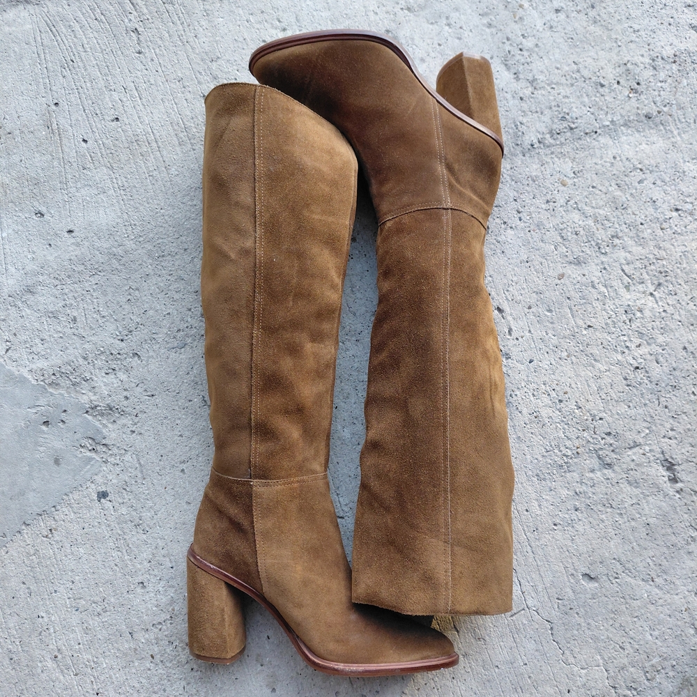 Vince Camuto Brown Suede Boots